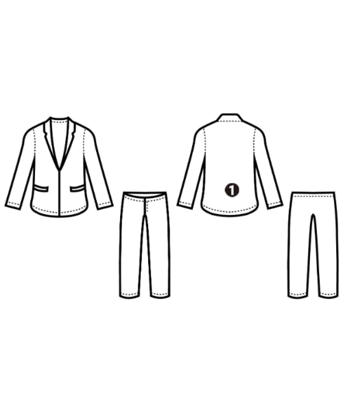 UNITED ARROWS（ユナイテッドアローズ）ビジネス 黒 サイズ:46/46(M位) メンズ/2200699498128