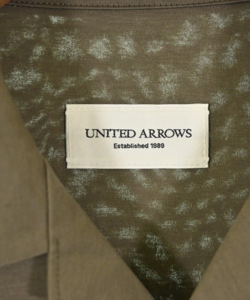 UNITED ARROWS（ユナイテッドアローズ）カジュアルシャツ カーキ サイズ:S メンズ/2200694374090