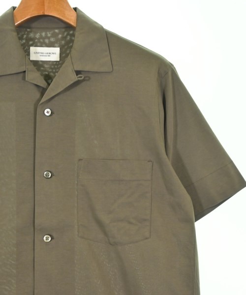 UNITED ARROWS（ユナイテッドアローズ）カジュアルシャツ カーキ サイズ:S メンズ/2200694374090