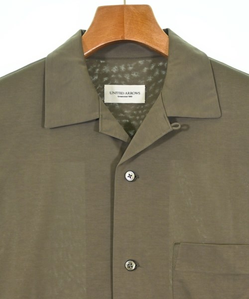 UNITED ARROWS（ユナイテッドアローズ）カジュアルシャツ カーキ サイズ:S メンズ/2200694374090