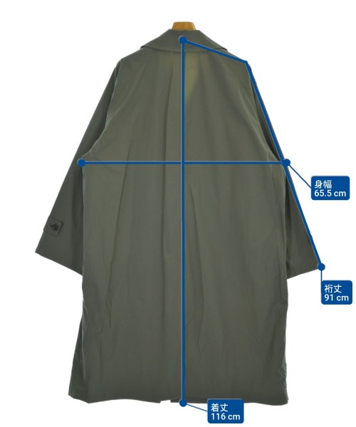 UNITED ARROWS（ユナイテッドアローズ）チェスターコート カーキ サイズ:XL メンズ/2200697920140