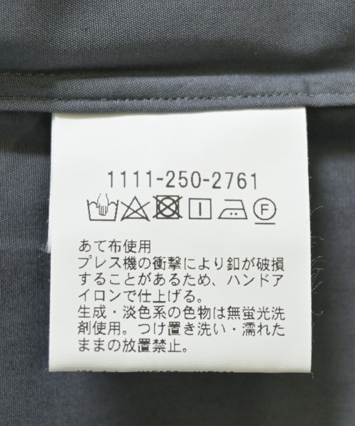 UNITED ARROWS（ユナイテッドアローズ）カジュアルシャツ グレー サイズ:XL メンズ/2200697920201