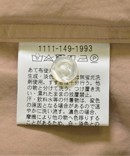 UNITED ARROWS（ユナイテッドアローズ）カジュアルシャツ ベージュ サイズ:XL メンズ/2200697920218