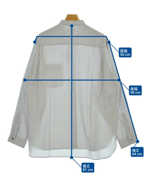 UNITED ARROWS（ユナイテッドアローズ）カジュアルシャツ グレー サイズ:XL メンズ/2200697920232