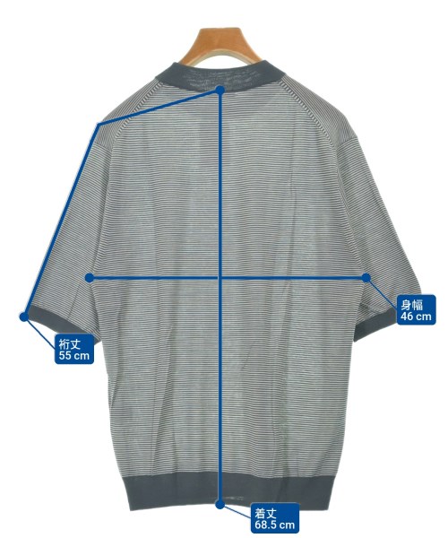 UNITED ARROWS（ユナイテッドアローズ）ニット・セーター グレー サイズ:XL メンズ/2200697920270
