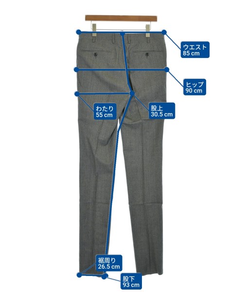 UNITED ARROWS（ユナイテッドアローズ）スラックス グレー サイズ:48(L位) メンズ/2200697920614