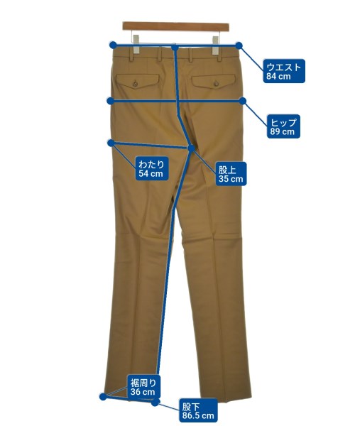 UNITED ARROWS（ユナイテッドアローズ）スラックス ベージュ サイズ:L メンズ/2200697920621
