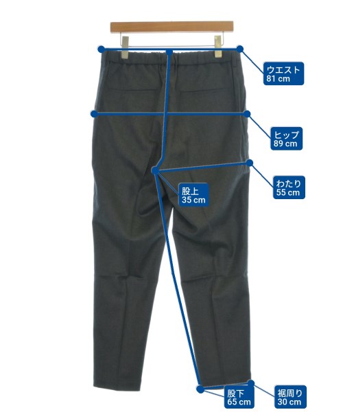 UNITED ARROWS（ユナイテッドアローズ）スラックス グレー サイズ:XL メンズ/2200697920652