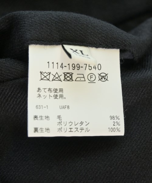 UNITED ARROWS（ユナイテッドアローズ）スラックス 黒 サイズ:XL メンズ/2200697920669