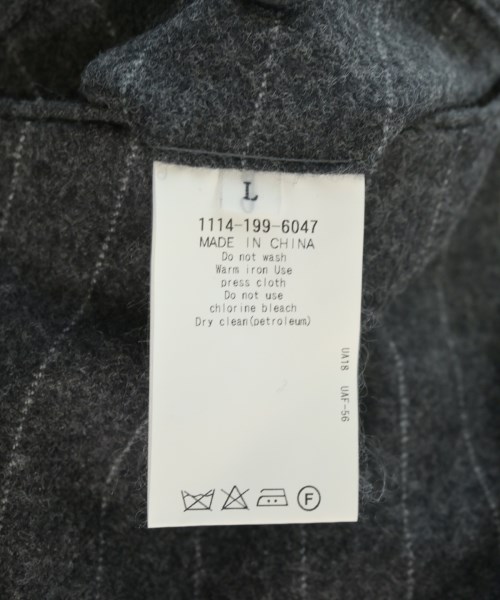 UNITED ARROWS（ユナイテッドアローズ）スラックス グレー サイズ:L メンズ/2200697920676