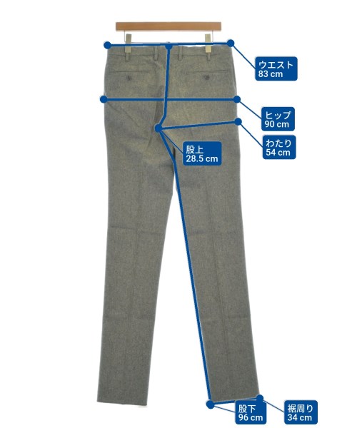 UNITED ARROWS（ユナイテッドアローズ）スラックス グレー サイズ:48(L位) メンズ/2200697920683