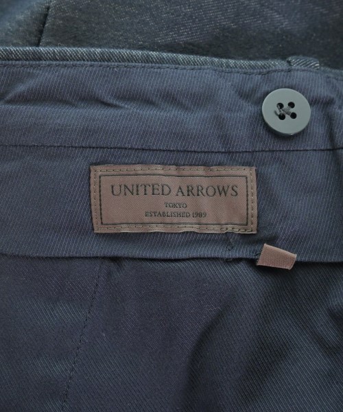 UNITED ARROWS（ユナイテッドアローズ）スラックス 紺 サイズ:50(XL位) メンズ/2200700104055
