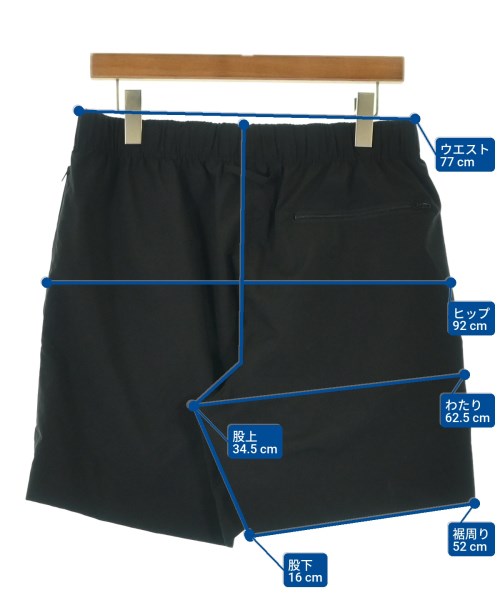 UNITED ARROWS（ユナイテッドアローズ）ショートパンツ 黒 サイズ:M メンズ/2200696863752