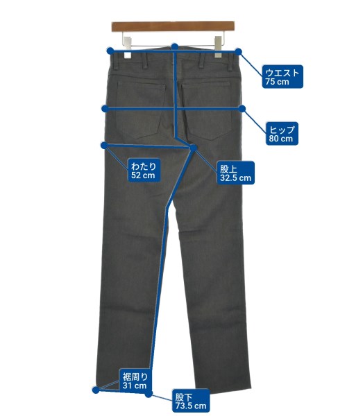 UNITED ARROWS（ユナイテッドアローズ）デニムパンツ グレー サイズ:S メンズ/2200700119127