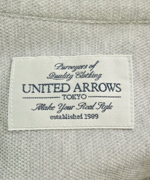 UNITED ARROWS（ユナイテッドアローズ）ポロシャツ グレー サイズ:L メンズ/2200701718015