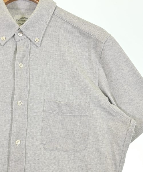 UNITED ARROWS（ユナイテッドアローズ）ポロシャツ グレー サイズ:L メンズ/2200701718015