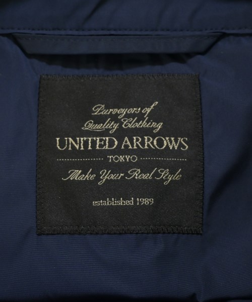 UNITED ARROWS（ユナイテッドアローズ）ステンカラーコート 紺 サイズ:S メンズ/2200698610026