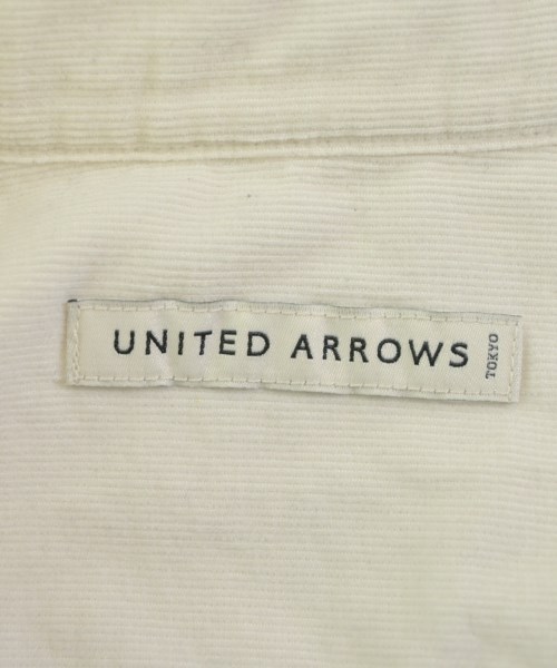 UNITED ARROWS（ユナイテッドアローズ）カジュアルシャツ 白 サイズ:M メンズ/2200648164241
