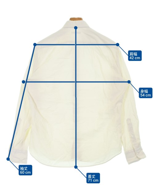 UNITED ARROWS（ユナイテッドアローズ）カジュアルシャツ 白 サイズ:M メンズ/2200648164241