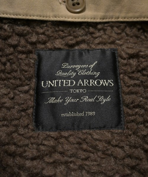 UNITED ARROWS（ユナイテッドアローズ）ステンカラーコート ベージュ サイズ:S メンズ/2200650122017