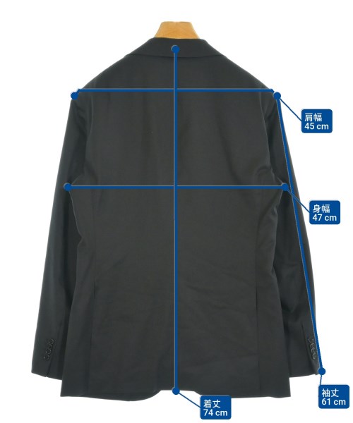 UNITED ARROWS（ユナイテッドアローズ）ビジネス 黒 サイズ:48/48(L位) メンズ/2200656438044