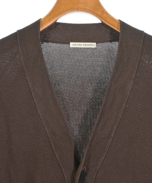 UNITED ARROWS（ユナイテッドアローズ）カーディガン 茶 サイズ:L メンズ/2200646333618