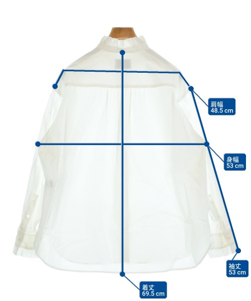 UNITED ARROWS（ユナイテッドアローズ）ブラウス 白 サイズ:38(M位) レディース/2200646333823