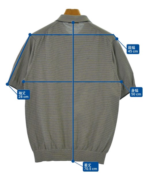 UNITED ARROWS（ユナイテッドアローズ）ニット・セーター 白 サイズ:M メンズ/2200653560076