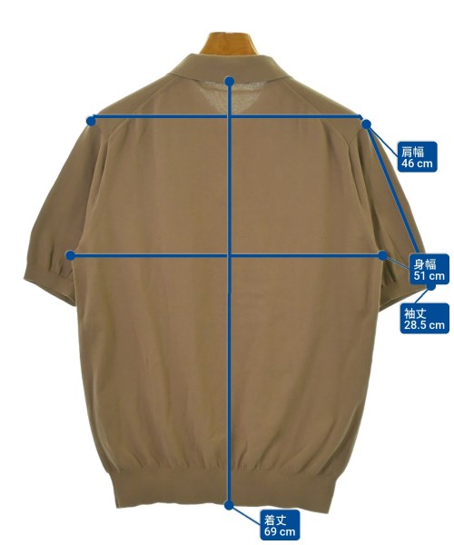 UNITED ARROWS（ユナイテッドアローズ）ニット・セーター ベージュ サイズ:M メンズ/2200653560090