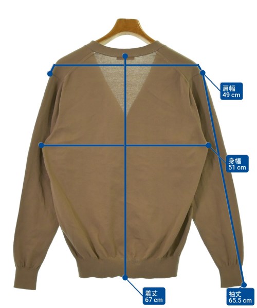 UNITED ARROWS（ユナイテッドアローズ）カーディガン 茶 サイズ:M メンズ/2200653560168