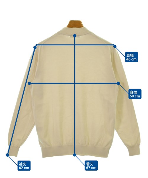 UNITED ARROWS（ユナイテッドアローズ）ニット・セーター 白 サイズ:M メンズ/2200653560212