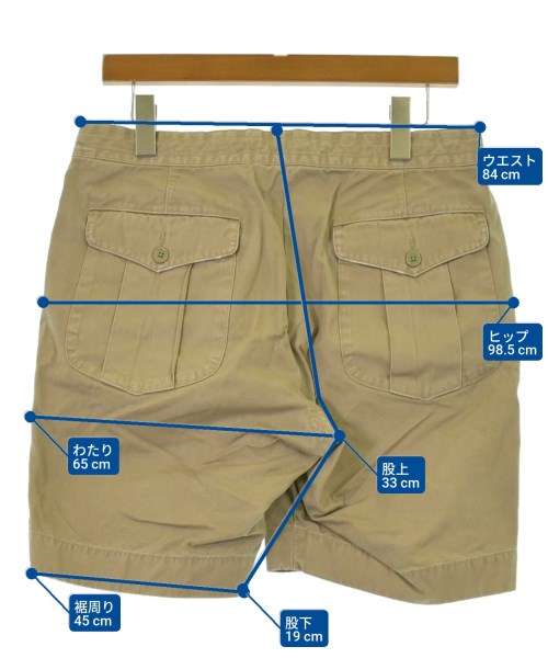 UNITED ARROWS（ユナイテッドアローズ）ショートパンツ ベージュ サイズ:L メンズ/2200654938201