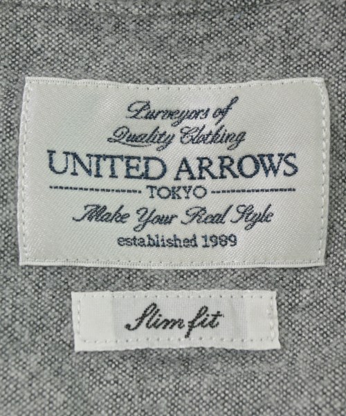 UNITED ARROWS（ユナイテッドアローズ）カジュアルシャツ グレー サイズ:S メンズ/2200658485039