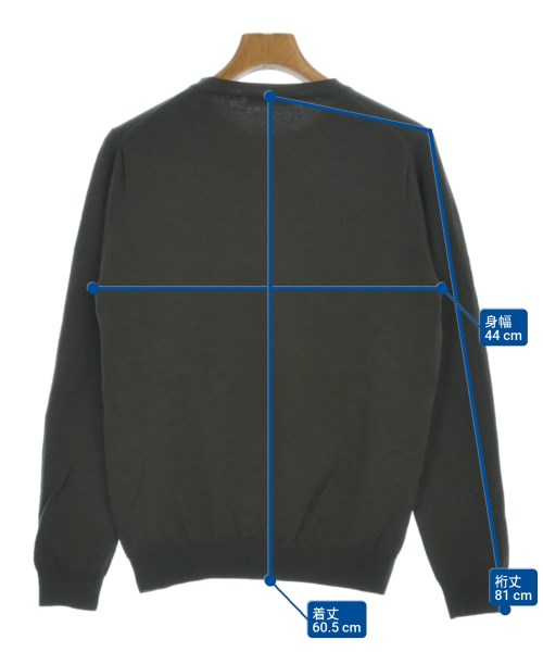 UNITED ARROWS（ユナイテッドアローズ）ニット・セーター グレー サイズ:-(XS位) メンズ/2200649411030