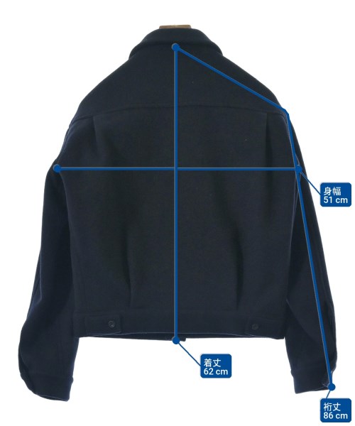 UNITED ARROWS（ユナイテッドアローズ）ブルゾン 紺 サイズ:S メンズ/2200657541026