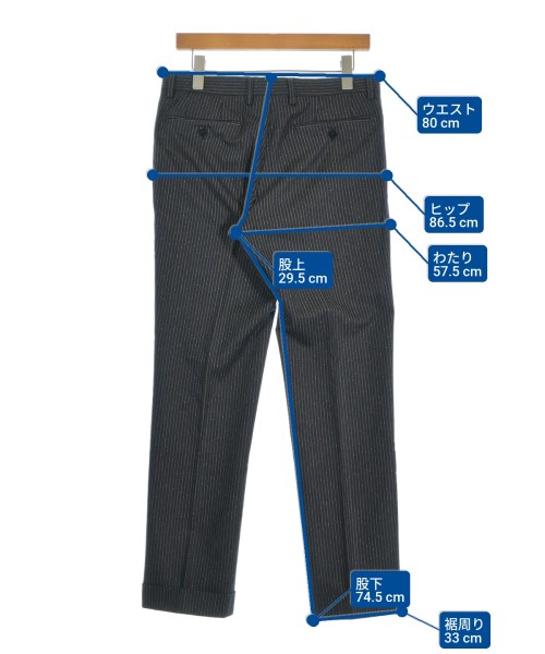 UNITED ARROWS（ユナイテッドアローズ）スラックス 黒 サイズ:46(M位) メンズ/2200659400604