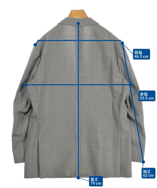 UNITED ARROWS（ユナイテッドアローズ）カジュアルジャケット グレー サイズ:L メンズ/2200659400611