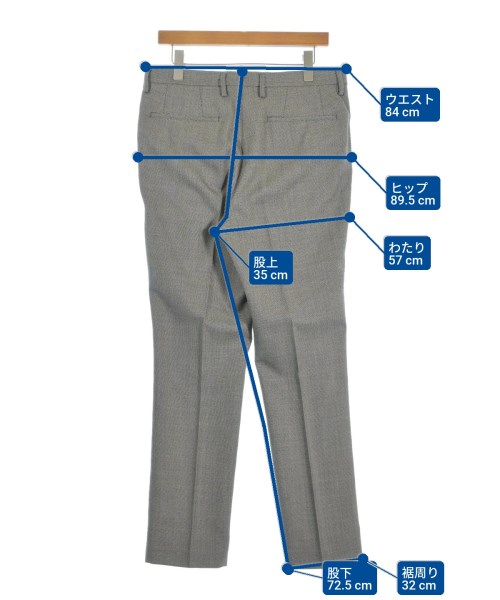 UNITED ARROWS（ユナイテッドアローズ）スラックス グレー サイズ:L メンズ/2200659400628