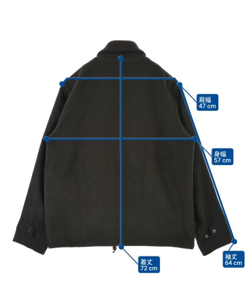 UNITED ARROWS（ユナイテッドアローズ）ブルゾン 茶 サイズ:L メンズ/2200661910078