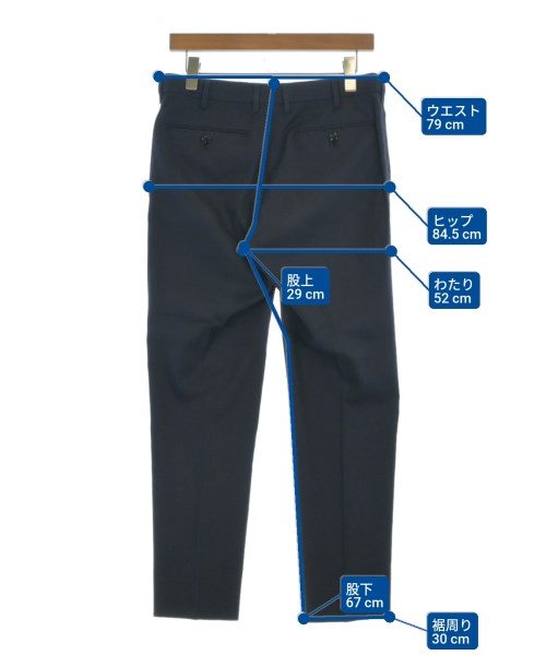 UNITED ARROWS（ユナイテッドアローズ）スラックス 紺 サイズ:46(M位) メンズ/2200662340041