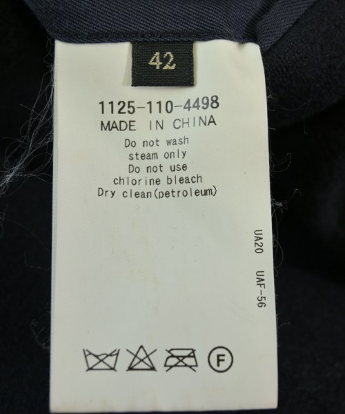 UNITED ARROWS（ユナイテッドアローズ）チェスターコート 紺 サイズ:42(XS位) メンズ/2200710506016