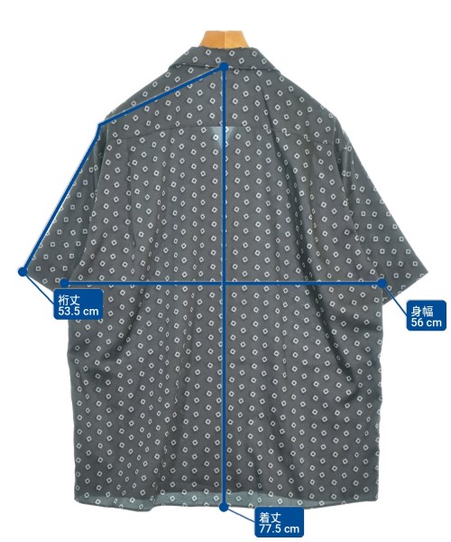 UNITED ARROWS（ユナイテッドアローズ）カジュアルシャツ グレー サイズ:L メンズ/2200708425114