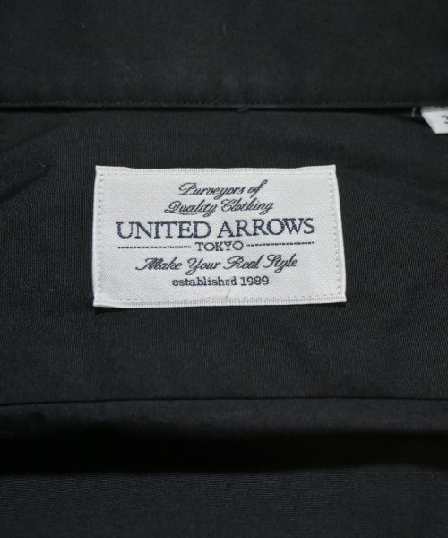 UNITED ARROWS（ユナイテッドアローズ）ドレスシャツ 黒 サイズ:37(XS位) メンズ/2200703129437