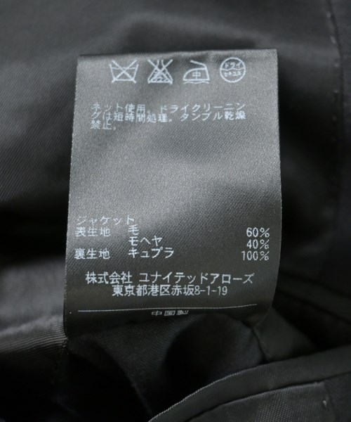 UNITED ARROWS（ユナイテッドアローズ）ビジネス 黒 サイズ:48/48(L位) メンズ/2200711430037