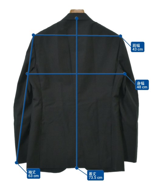 UNITED ARROWS（ユナイテッドアローズ）ビジネス 黒 サイズ:48/48(L位) メンズ/2200711430037