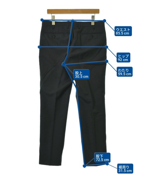 UNITED ARROWS（ユナイテッドアローズ）ビジネス 黒 サイズ:48/48(L位) メンズ/2200711430037