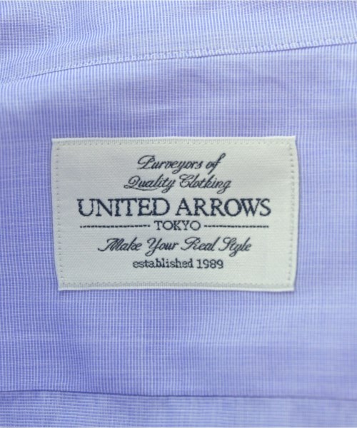 UNITED ARROWS（ユナイテッドアローズ）ドレスシャツ 紫 サイズ:38(S位) メンズ/2200708284049