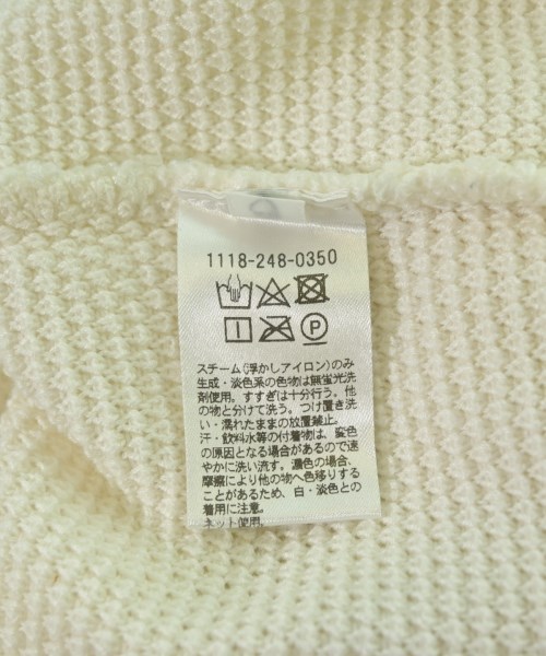 UNITED ARROWS（ユナイテッドアローズ）ニット・セーター 白 サイズ:M メンズ/2200702547034