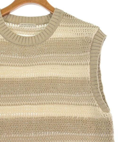 UNITED ARROWS（ユナイテッドアローズ）ベスト ベージュ サイズ:S メンズ/2200709527084