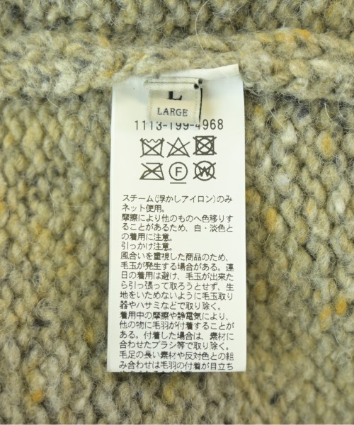 UNITED ARROWS（ユナイテッドアローズ）ニット・セーター カーキ サイズ:L メンズ/2200714640051